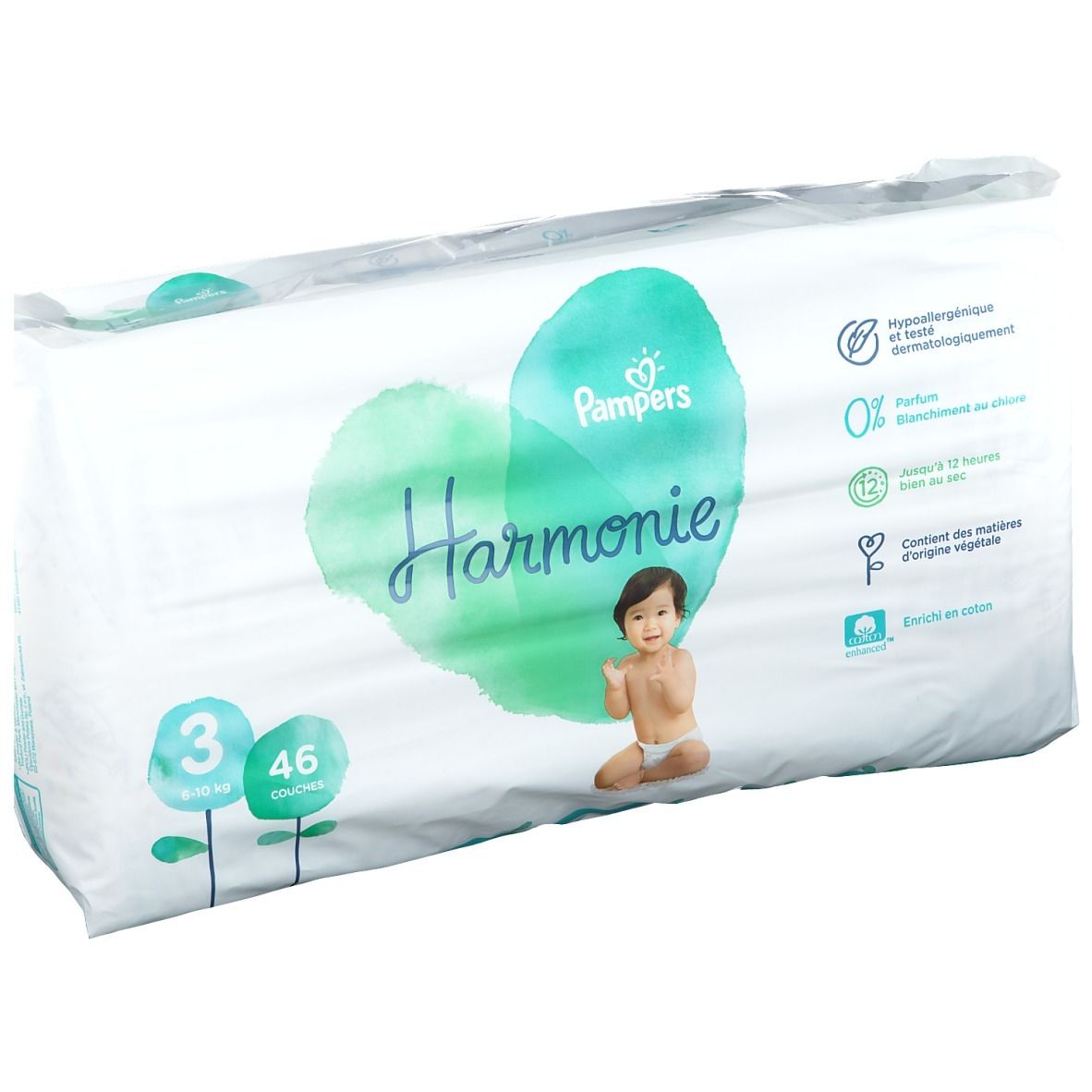 Pampers Harmonie Couches Taille Kg Pc S Shop Pharmacie Fr