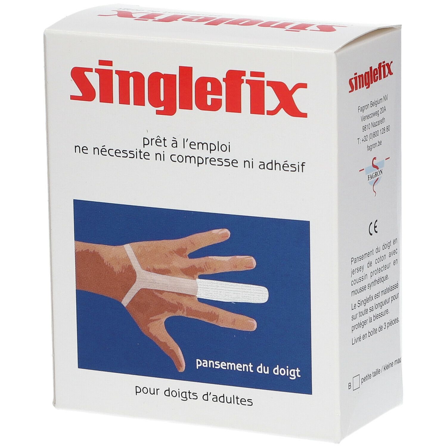 Singlefix Type B Bandage pour doigt