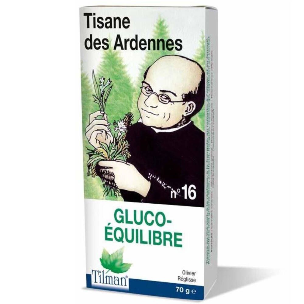 Tilman® Tisane des Ardennes® N°16 Gluco-Équilibre