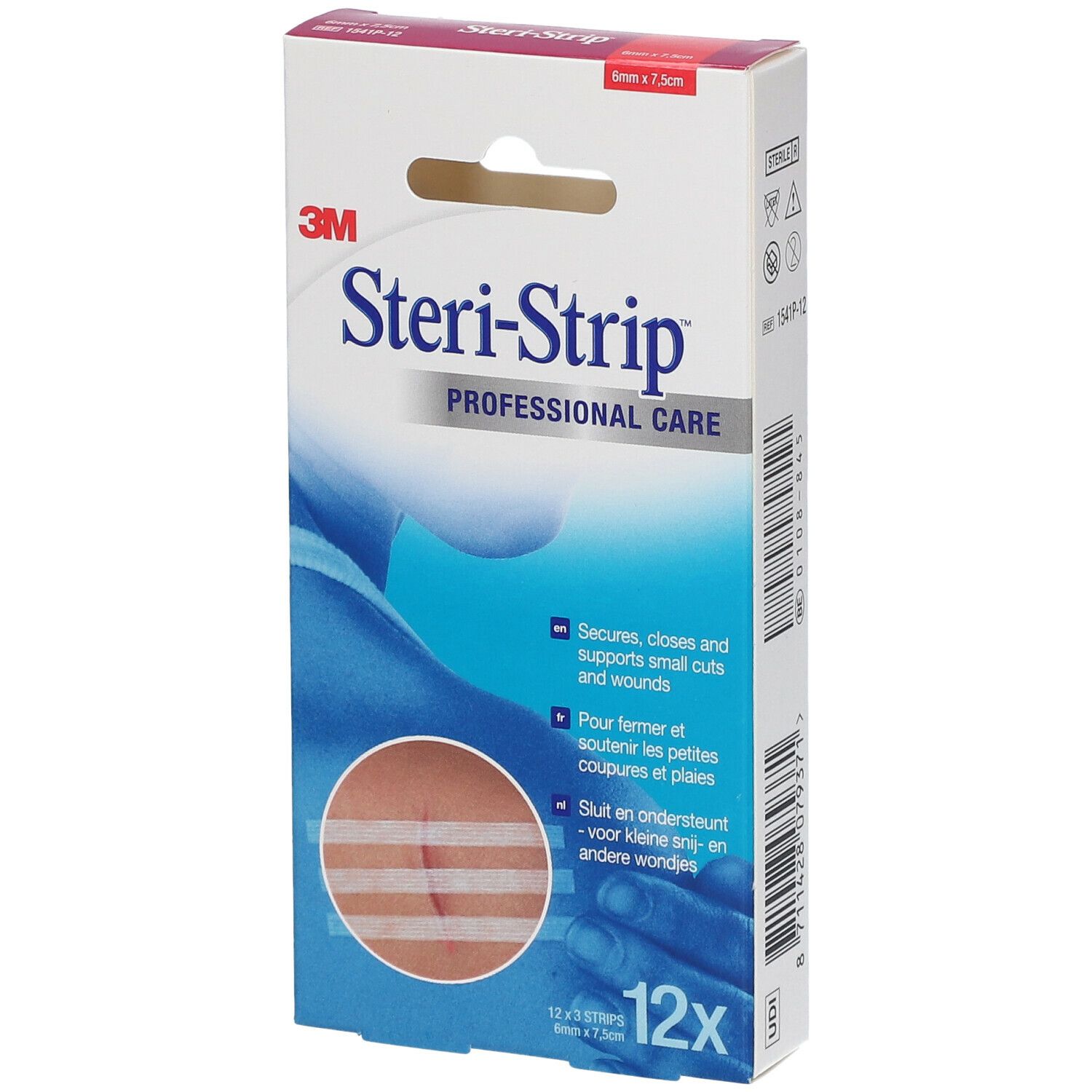 3M™ Steri-Strip™ Wound Closure System, N°1541R 6 mm x 75 mm