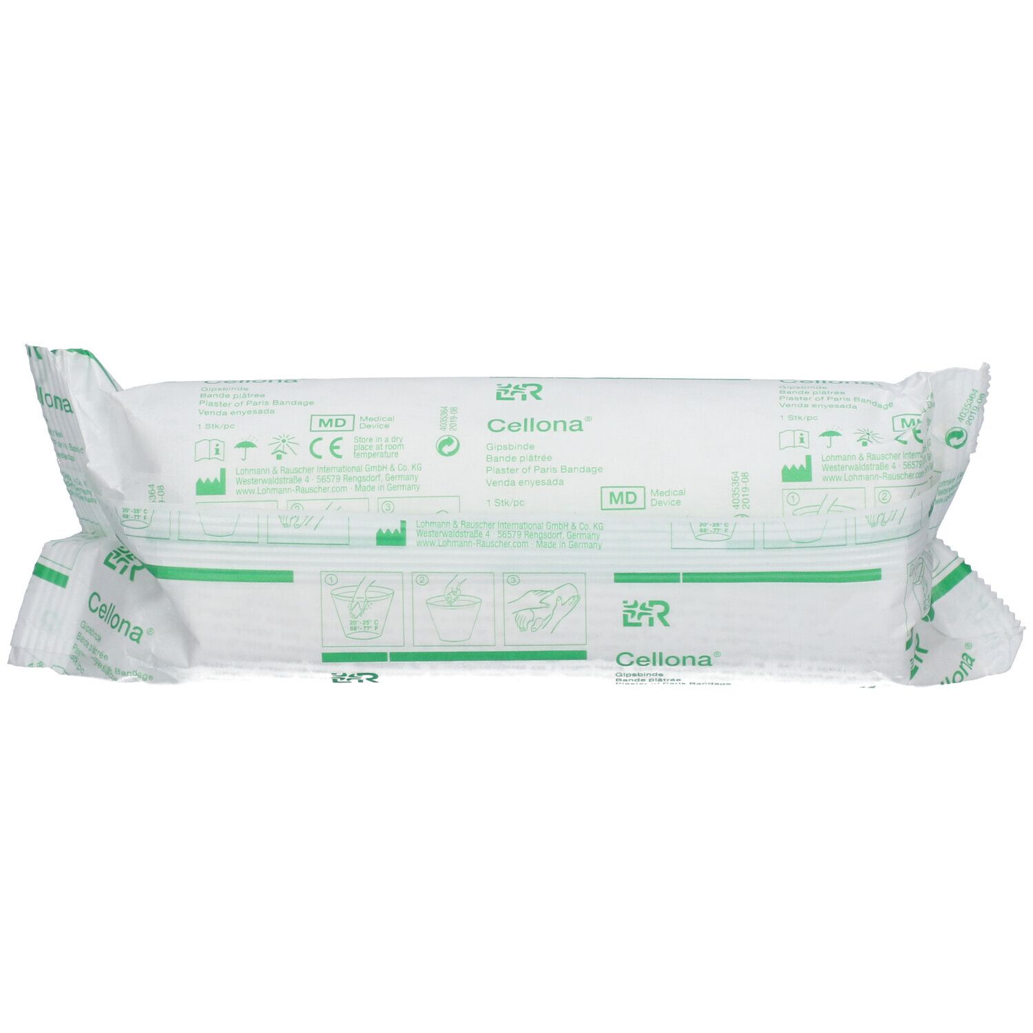 L&R Cellona® Bande platrée 15 cm x 2,75 m