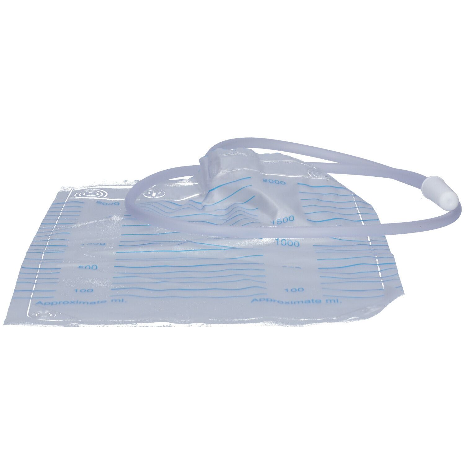 Poche à urine avec valve