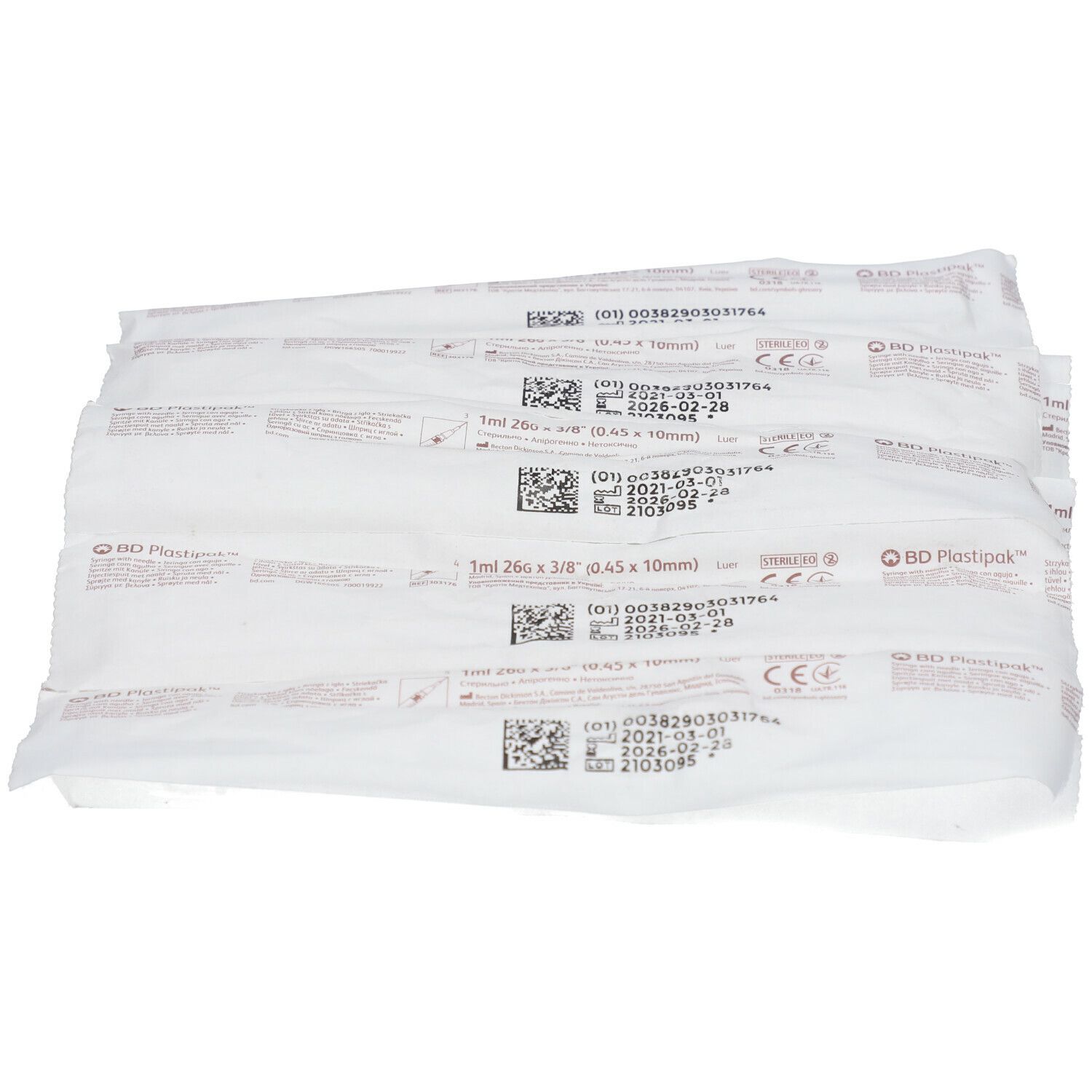 BD Seringue avec Aiguille tuberculose