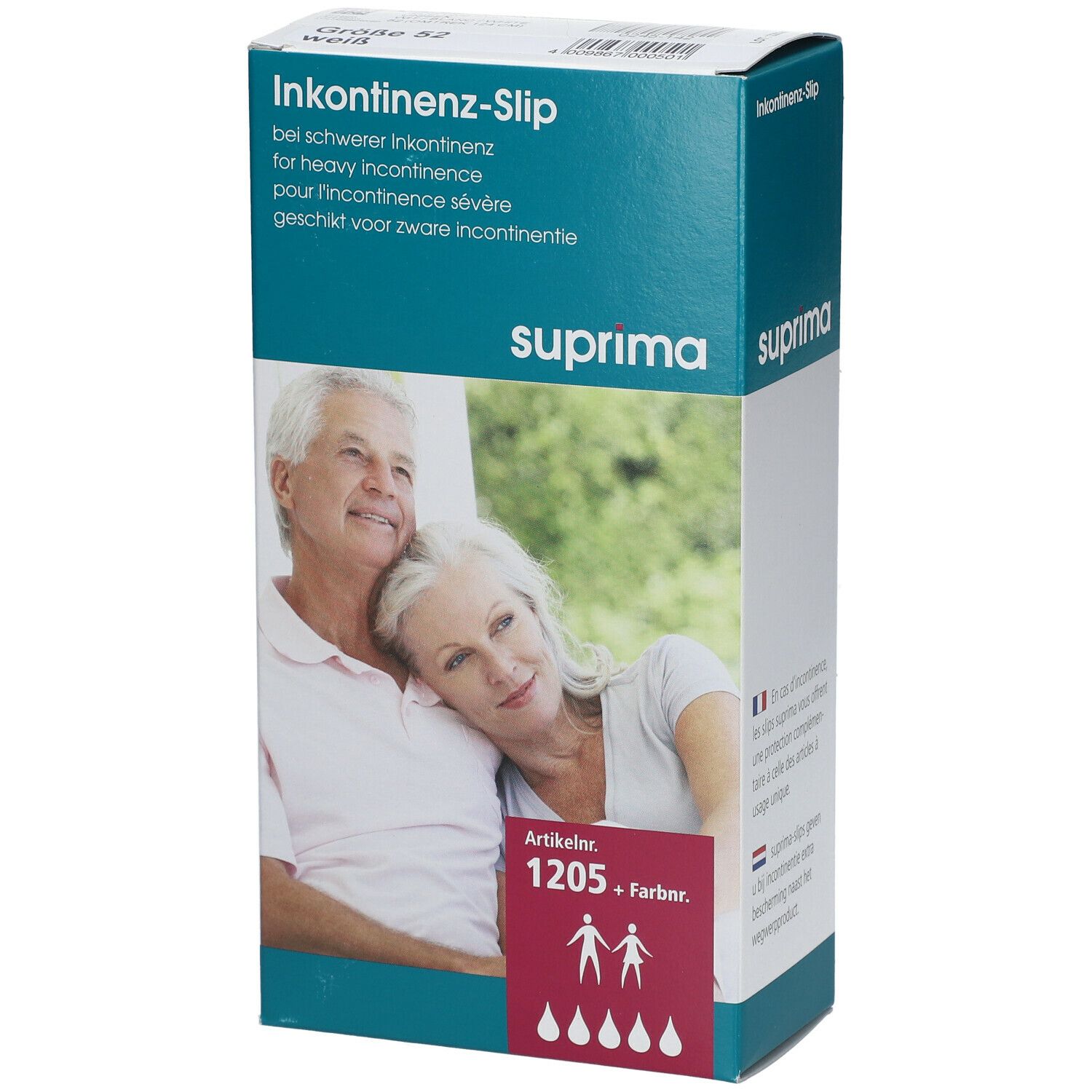 Bota Suprima 1205 Slip PVC Unisex Blanc Taille 52