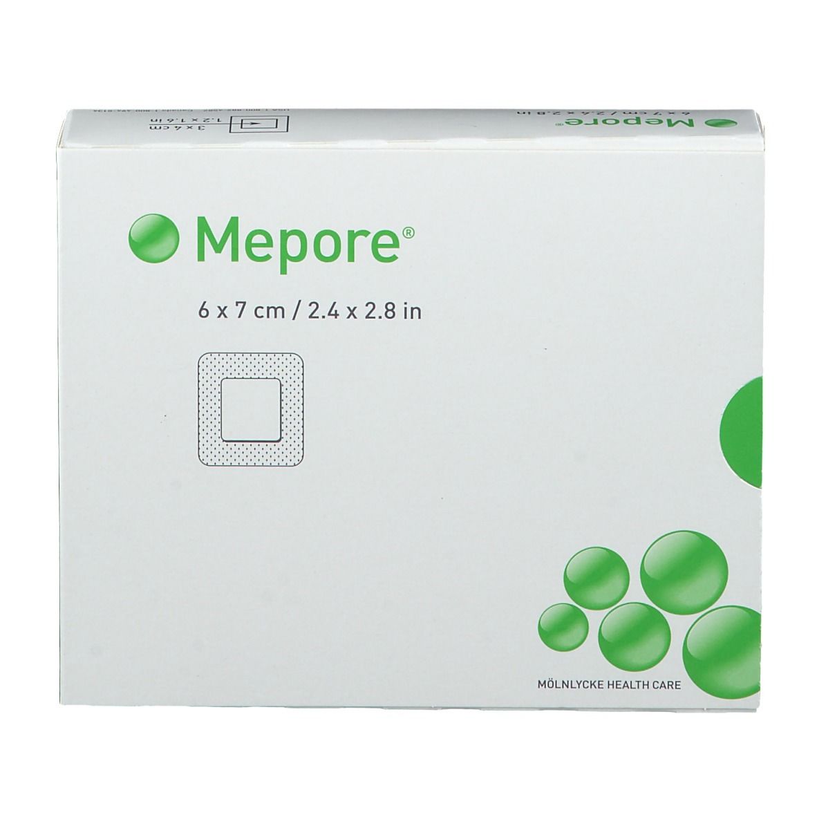 Mepore Pansement Sterile 6 x 7 cm - shop-pharmacie.fr