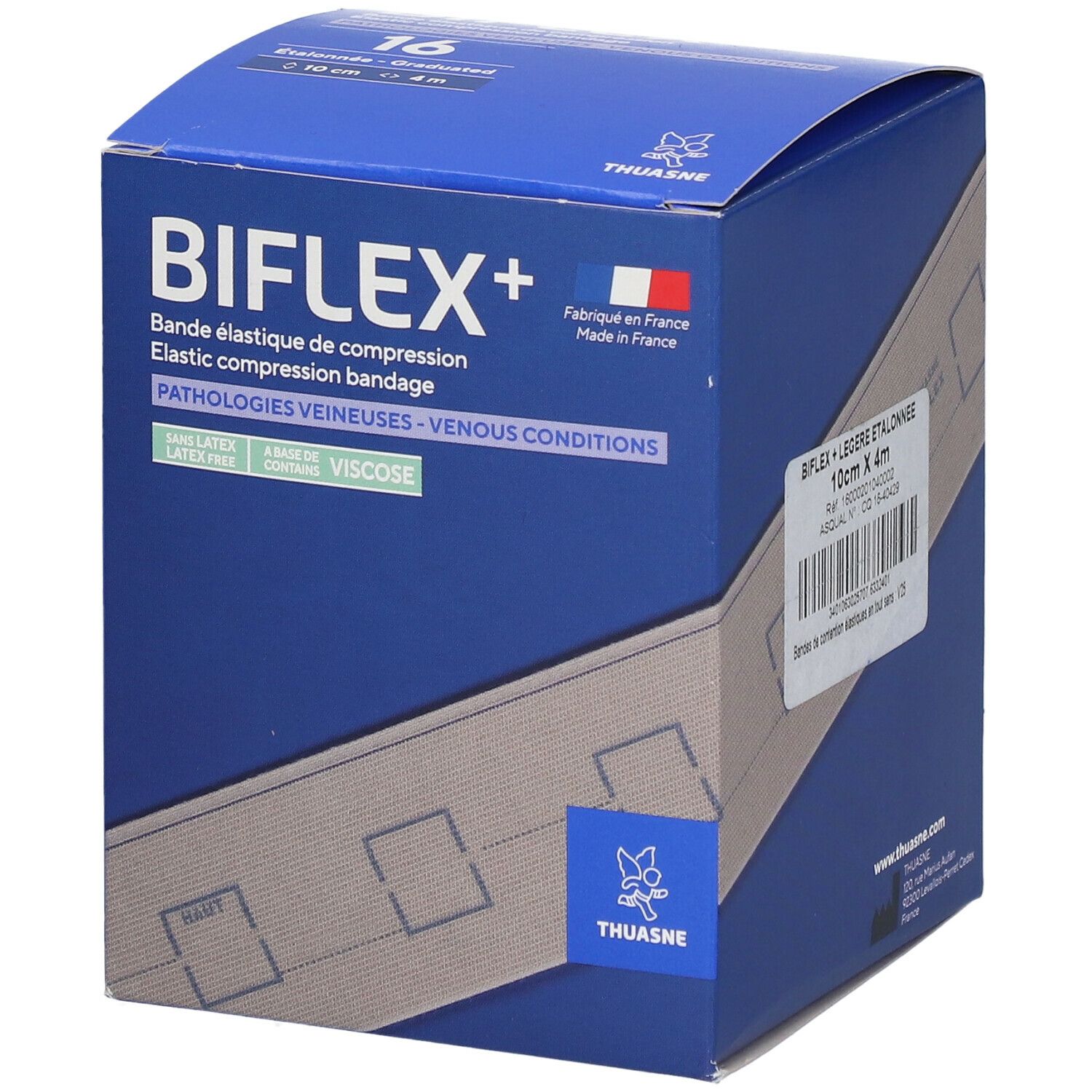 Thuasne Biflex® 16+ Medium Stretch + Indic. Beige 10 cm x 4 m