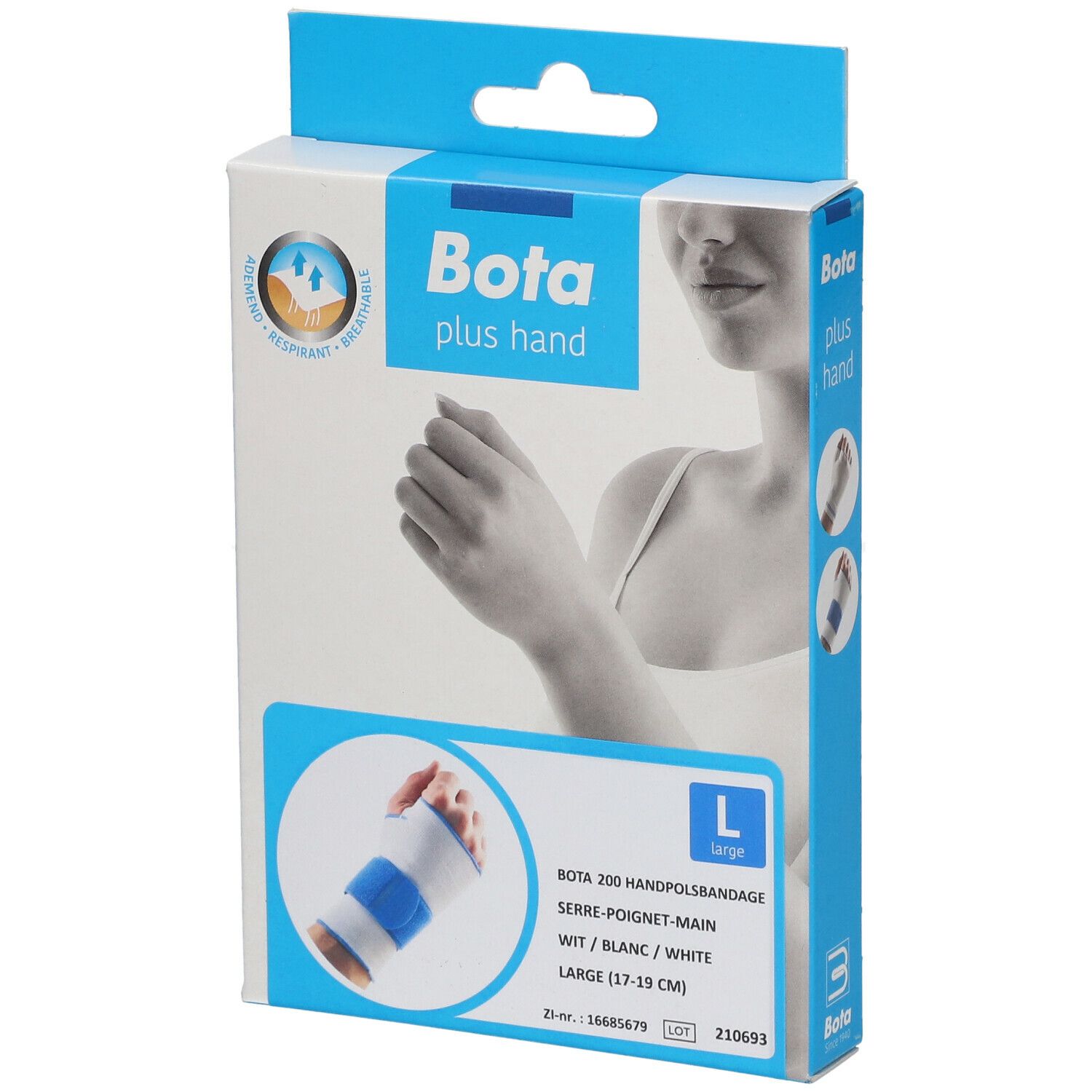 Bota Serre-poignet-main 200 Blanc L