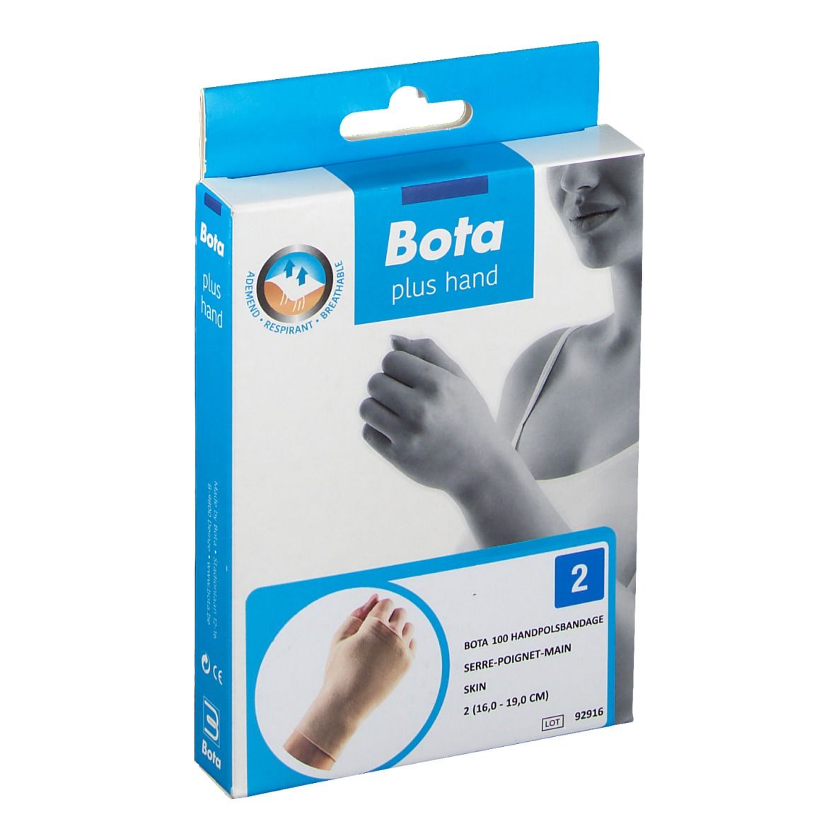 Bota Plus Serre-Poignet-Main + Pouce 100 Taille 2