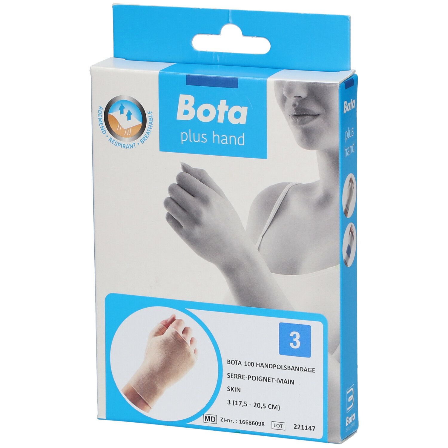 Bota Plus Serre-Poignet-Main + Pouce 100 Taille 3