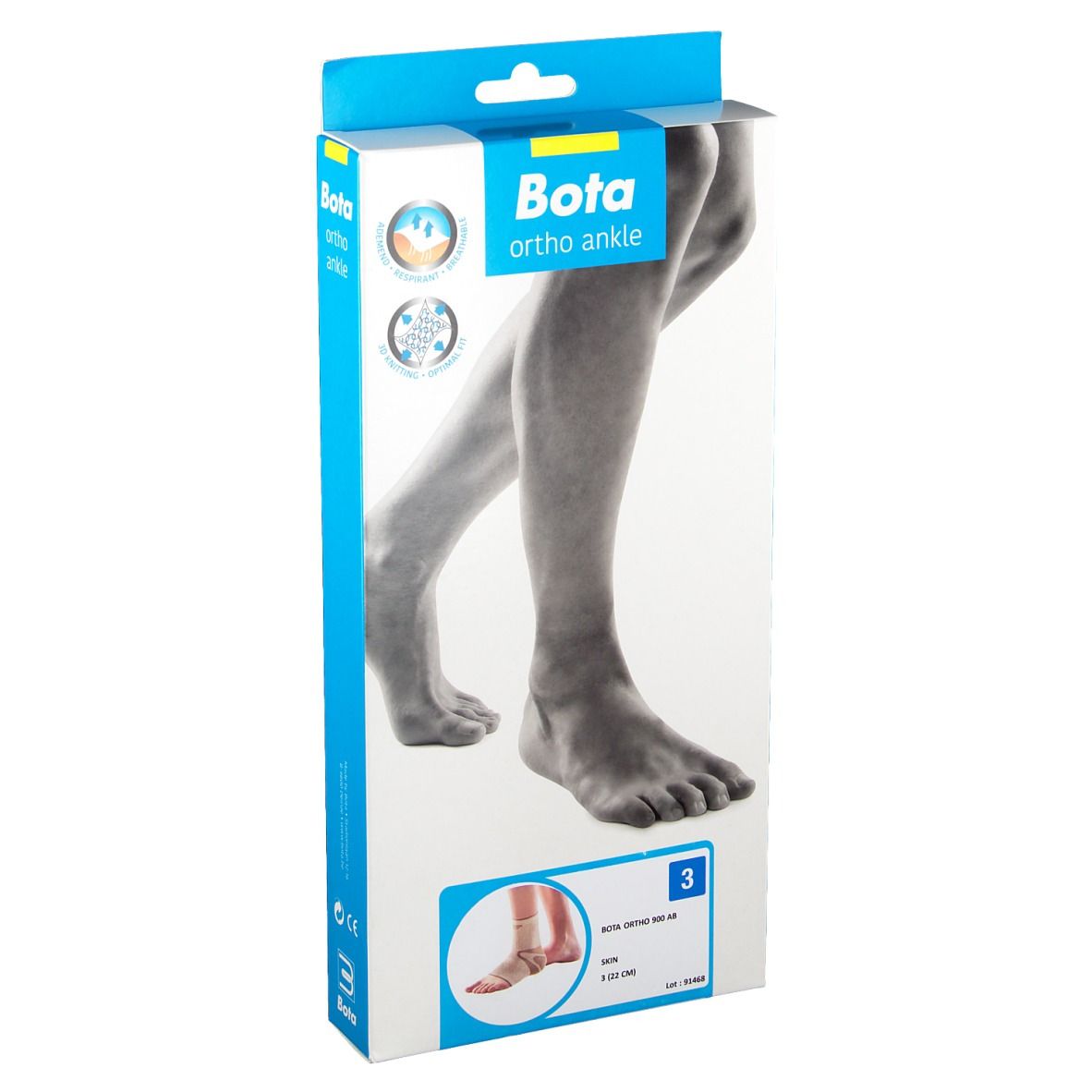 Bota Ortho 900 AB Bandage pour cheville Skin Taille 3