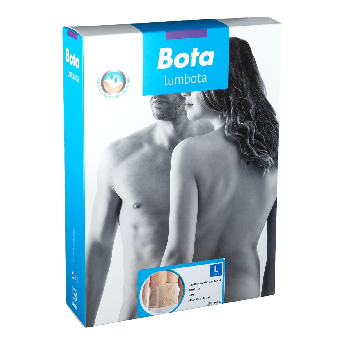 Bota Lumbota Double X Skin H: 25 cm Taille L