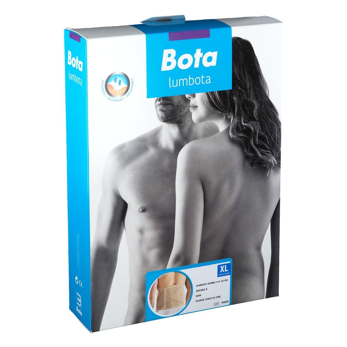 Bota Lumbota Double X Skin H: 25 cm Taille XL