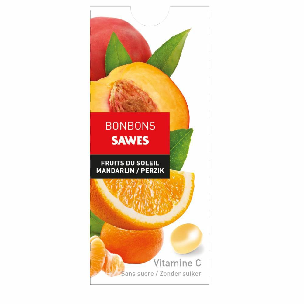 Sawes Bonbons Orange Sans Sucre
