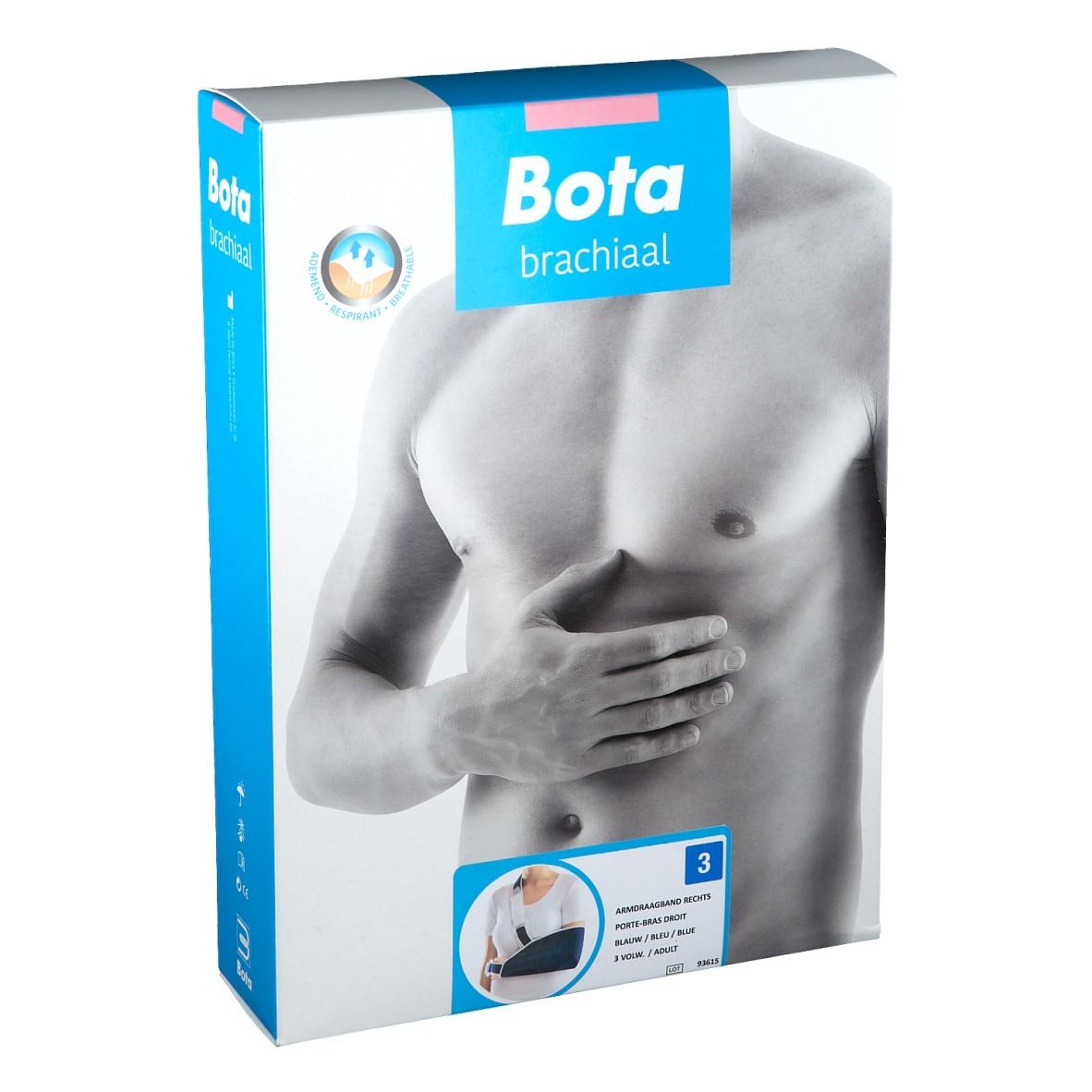 Bota Porte-bras Droit Bleu N3