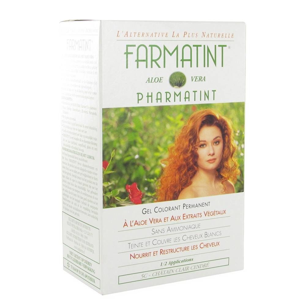Farmatint® Gel colorant permanent Châtain clair cendré 5C