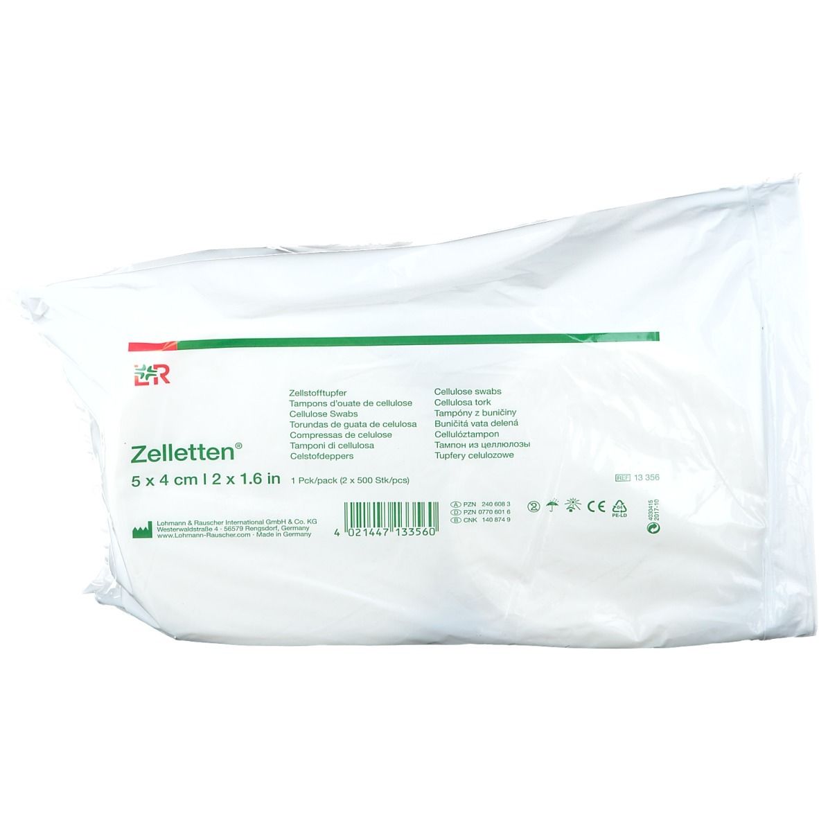 Lohmann & Rauscher Zelletten Tampons de cellulose