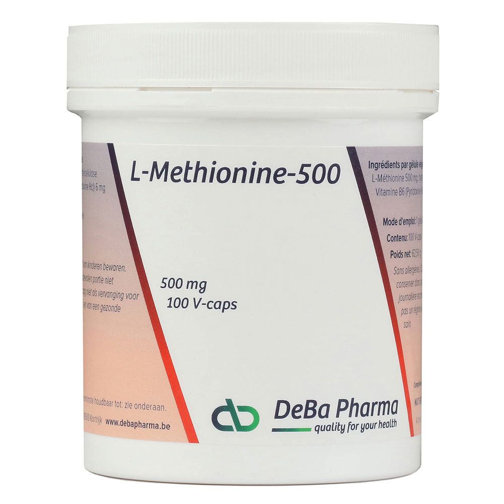 Deba L-Methionine + B6 500mg