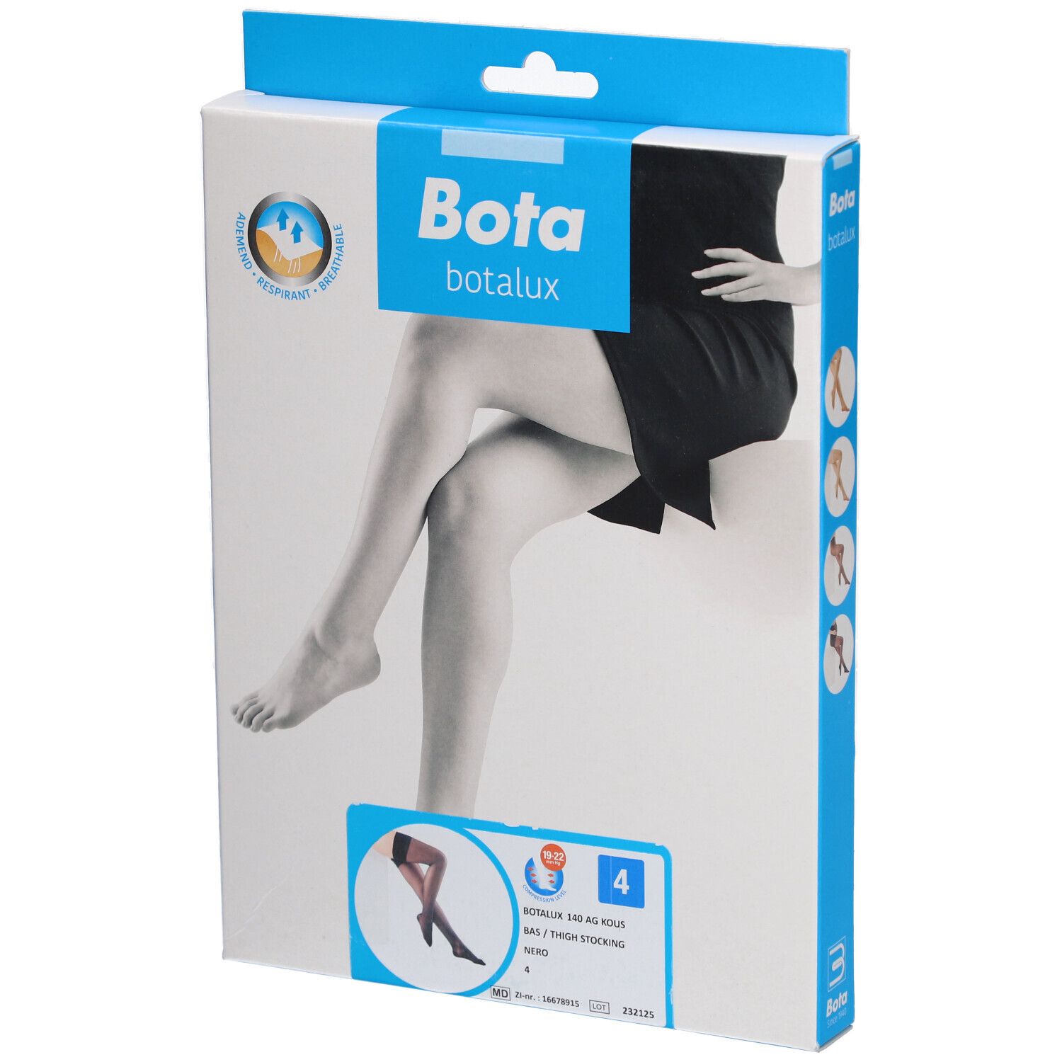 Bota Botalux 140 AG Nero Taille 4