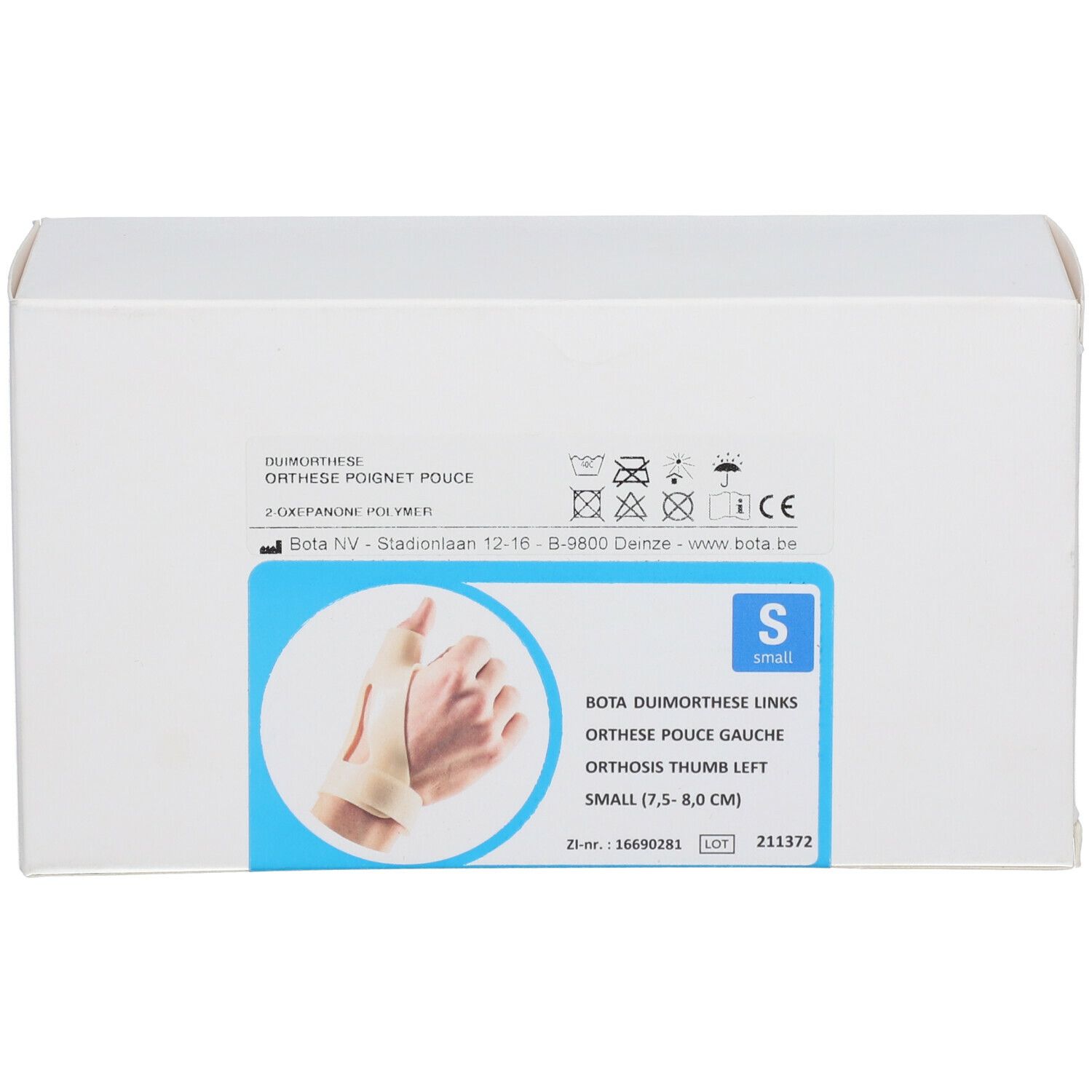 Bota Le Pouce Prothèse Gauche S