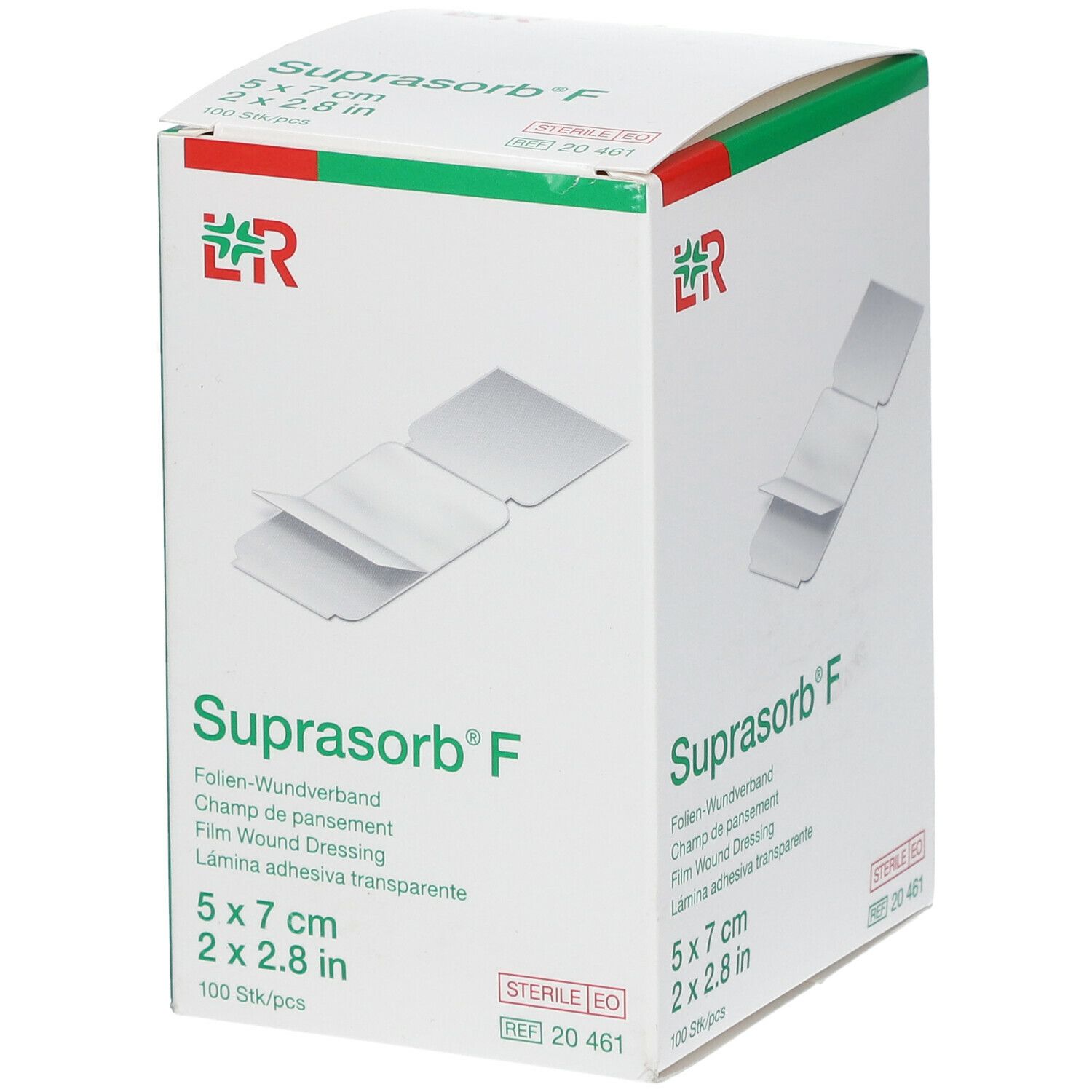Suprasorb® F Pansement film Stérile 5 x 7cm
