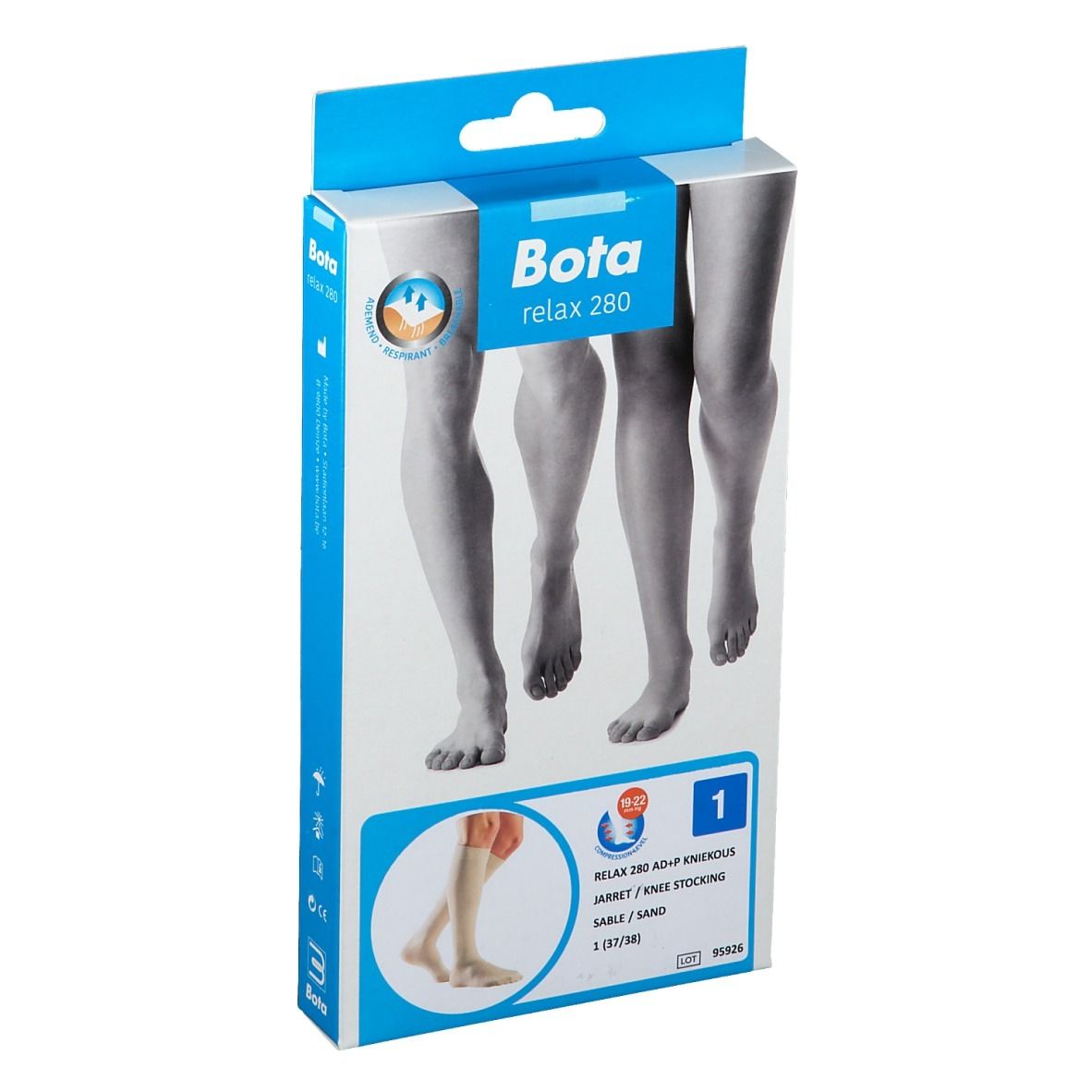 Bota Relax 280 AD +P Sable Taille 4