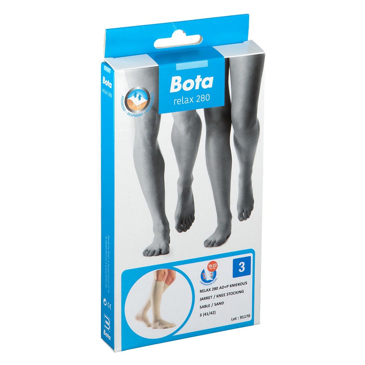 Bota Relax 280 AD +P Sable Taille 3