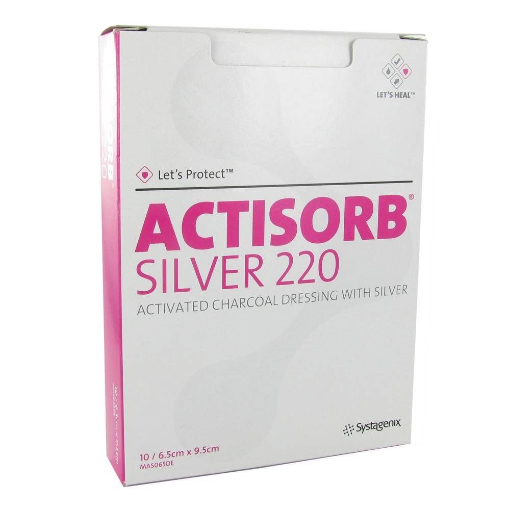 Actisorb Silver 220 9.5cm x 6.5cm