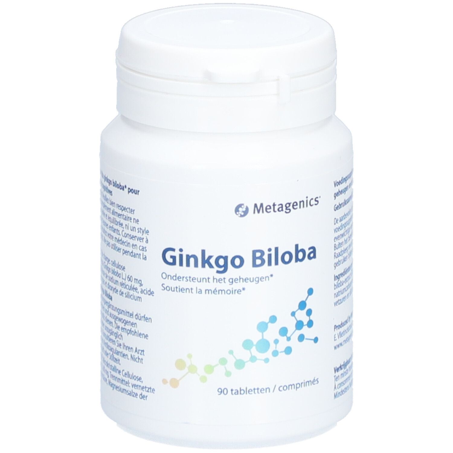 Metagenics® Ginkgo Biloba 60 mg shoppharmacie.fr