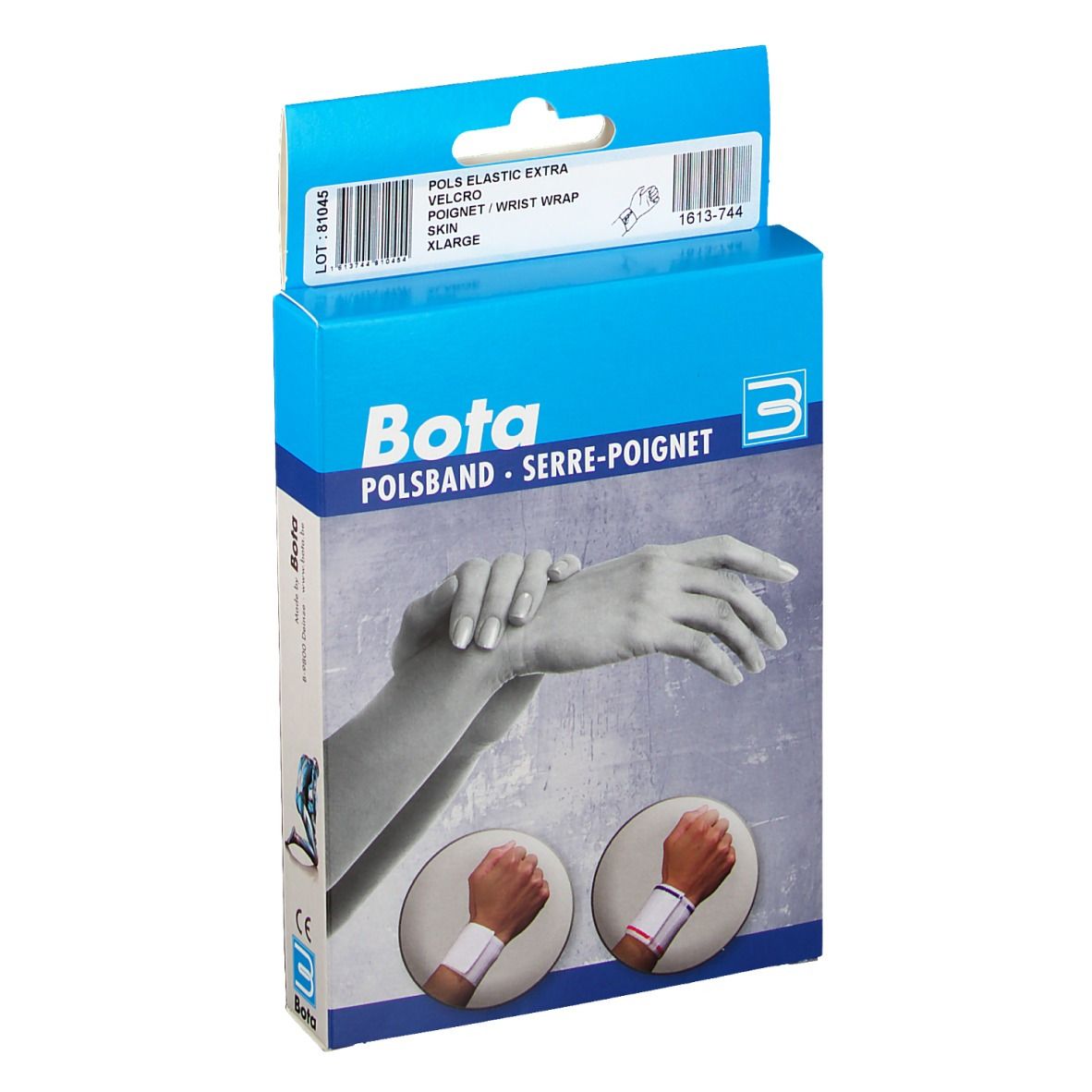 Bota Serre-Poignet Velcro Skin XL