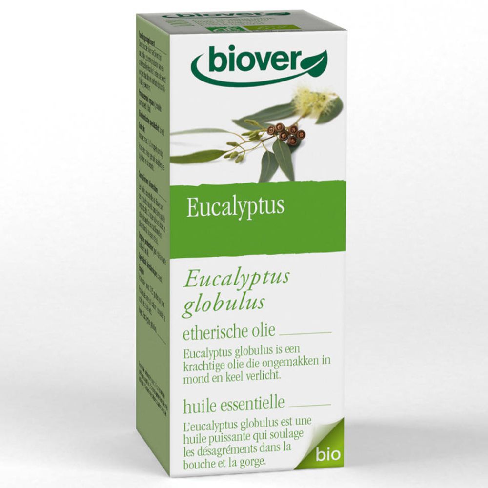 Biover Eucalyptus Globulus Bio Huile Essentielle