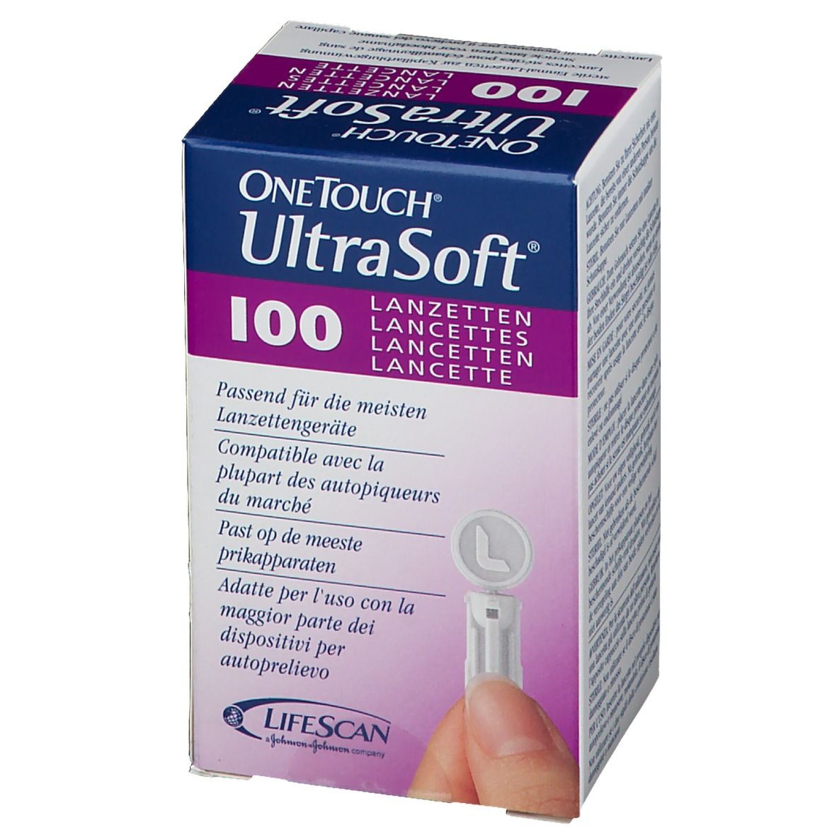 One Touch Lancettes Ultrasoft shoppharmacie.fr