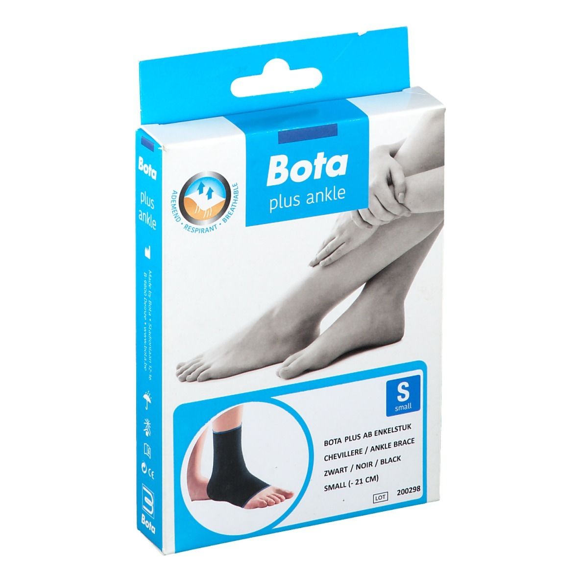 Bota Plus AB Chevillère Noir Taille S