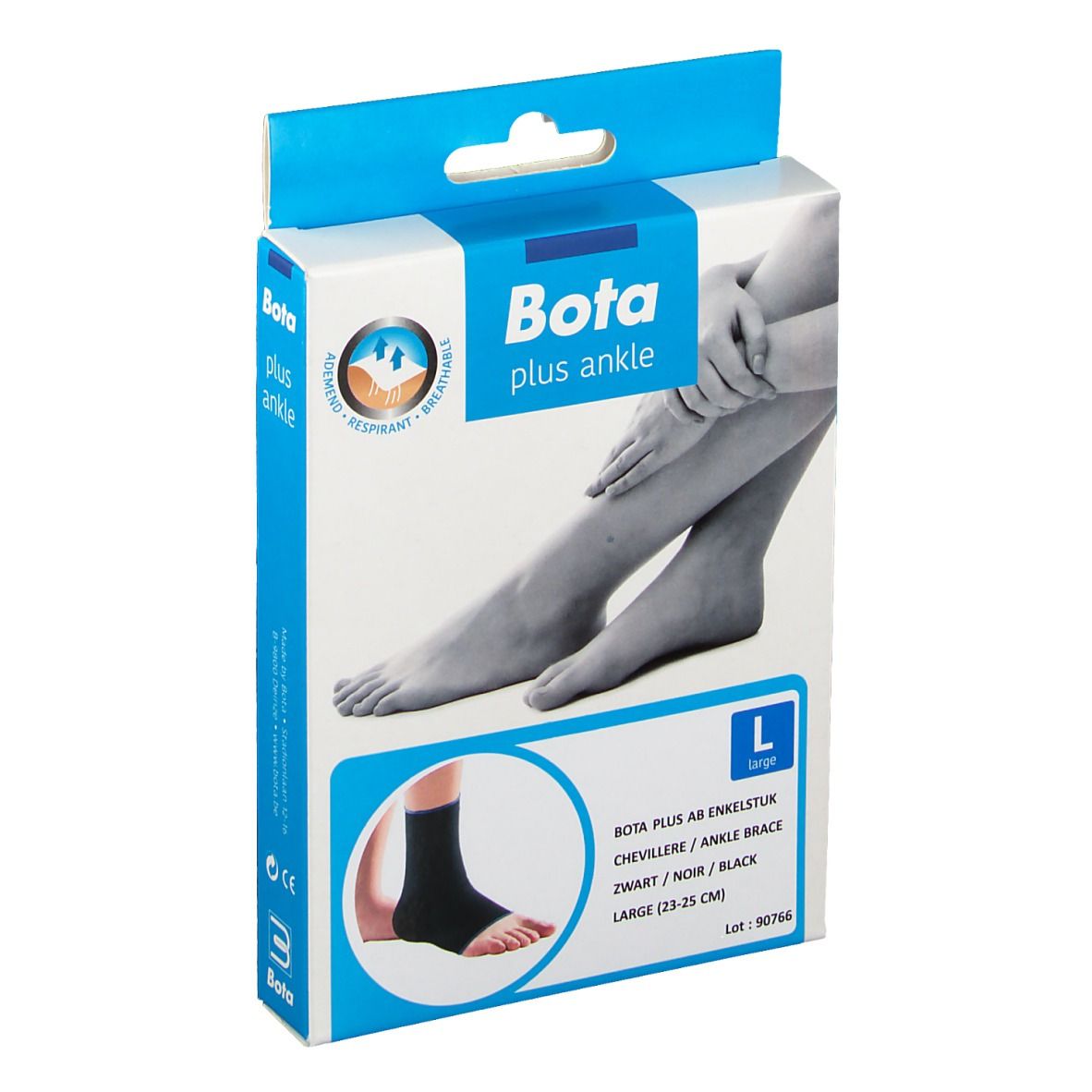 Bota Plus AB Ankle Chevillère Noir Taille L