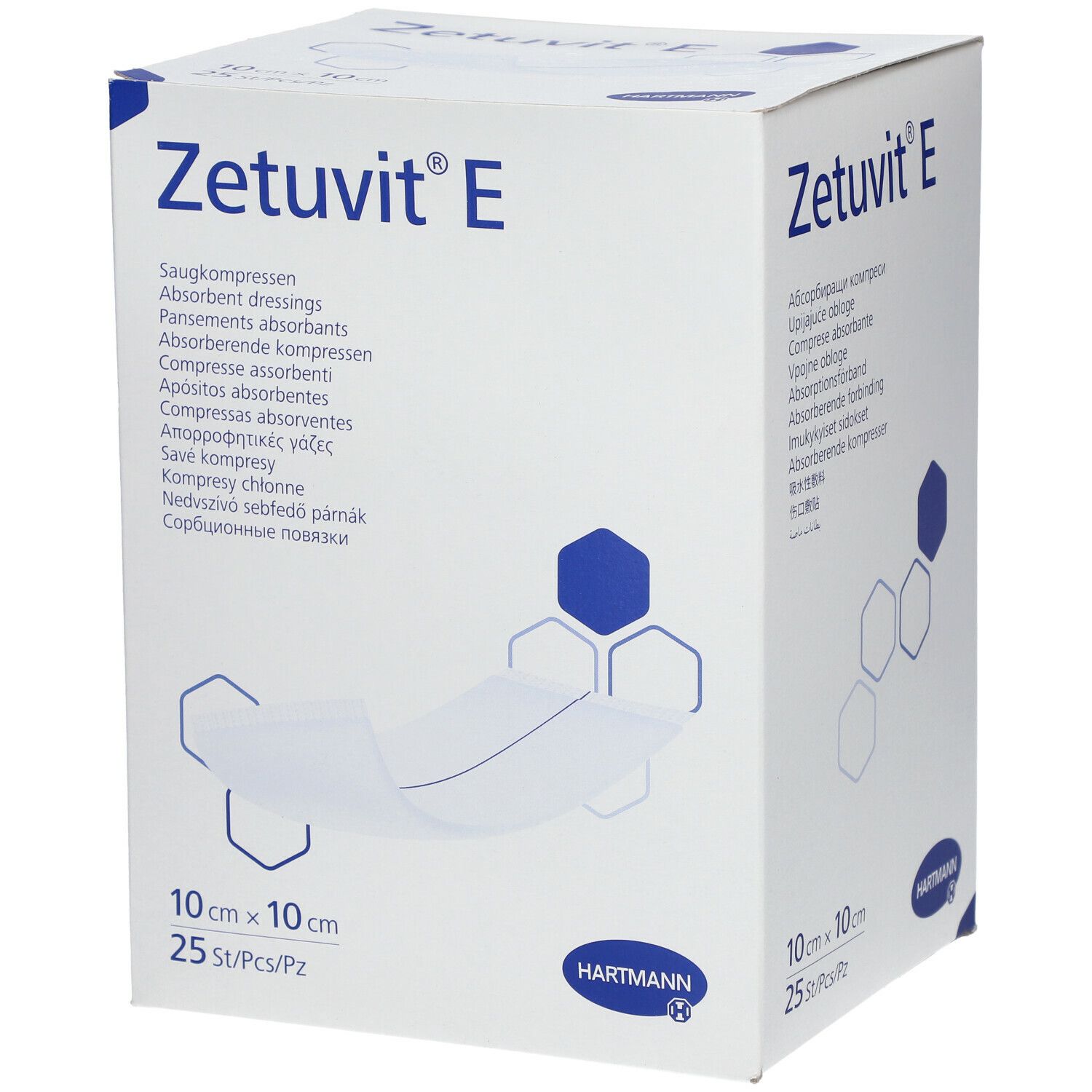 Hartmann Zetuvit® E strérile 10 x 10 cm