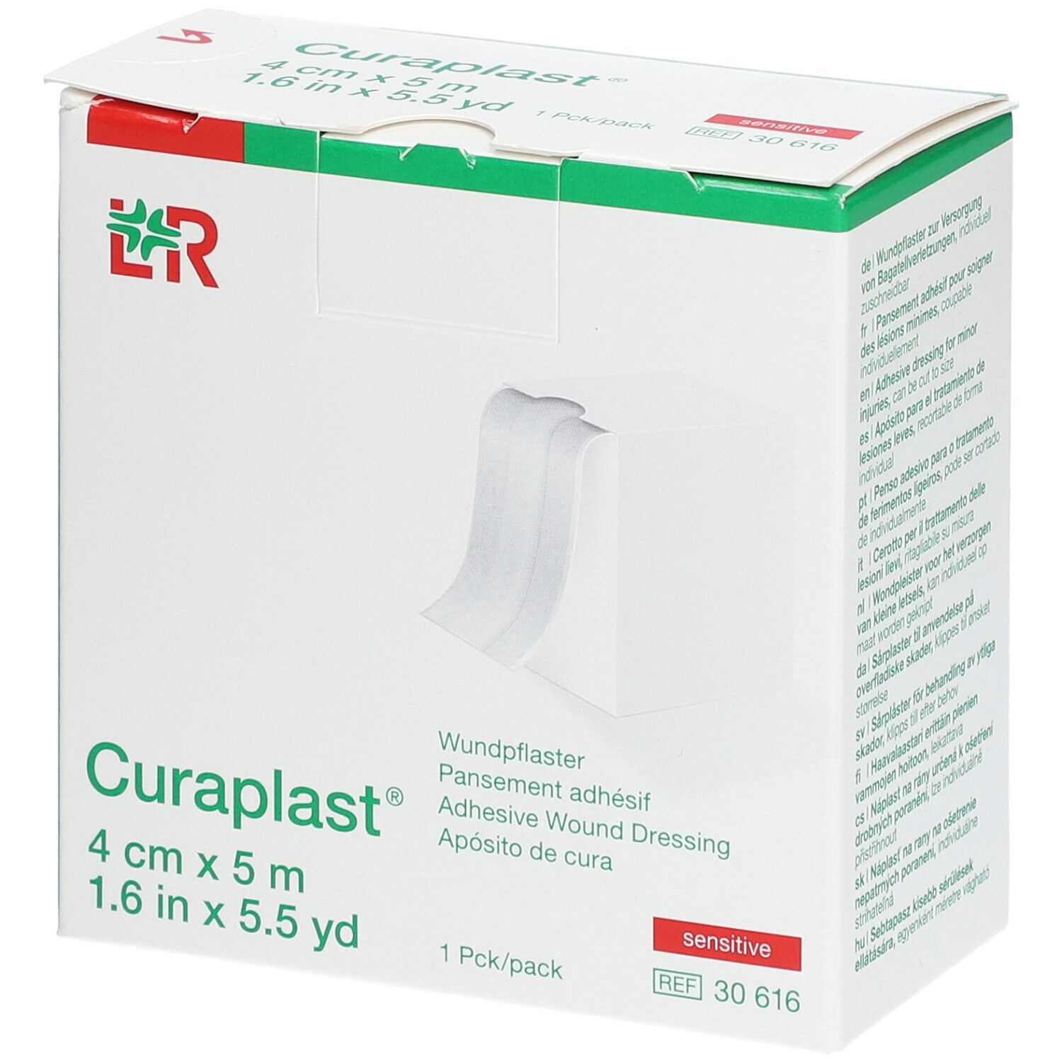 Curaplast® Sensitive Pansement adhésif 4cm x 5 m