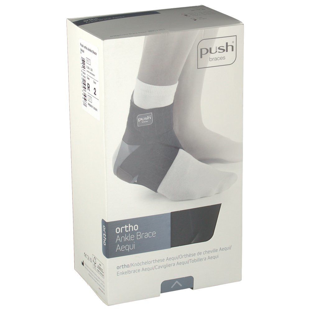 Orthèse De Cheville Push Ortho Aequi Droite 31-34cm T2