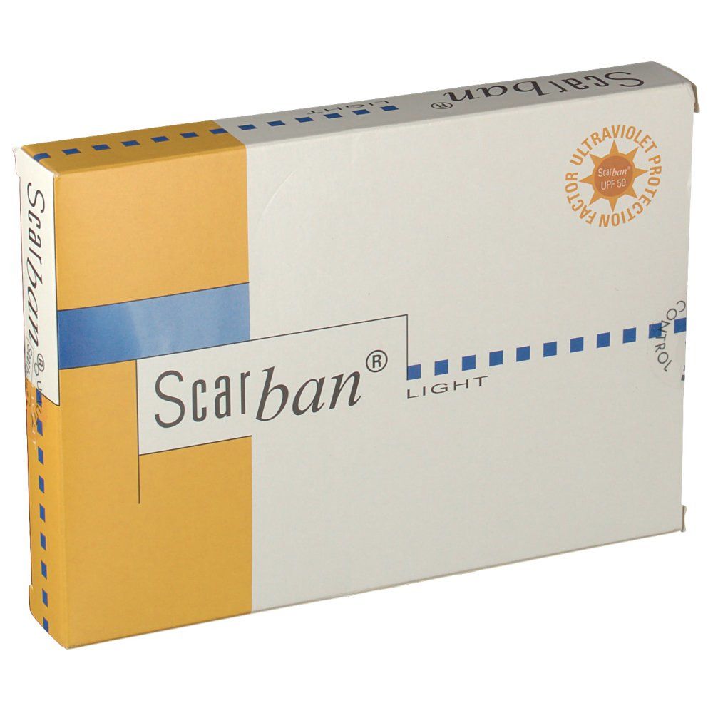 Scarban® Light Silicone Sheet 5 x 7,5 cm
