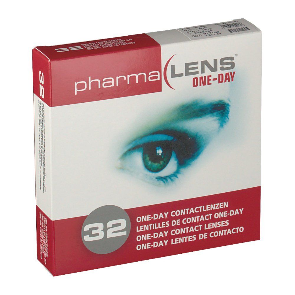 pharmaLENS® One-Day Lentilles -4.00
