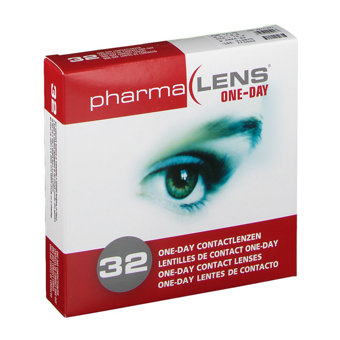 PharmaLens lentilles (jour/24 heurs) (Dioptrie: -4.75)