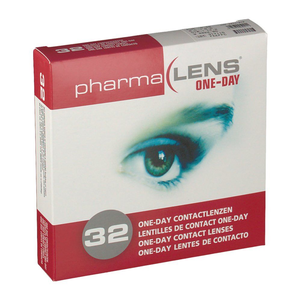 pharmaLENS® One-Day Lentilles -6.00