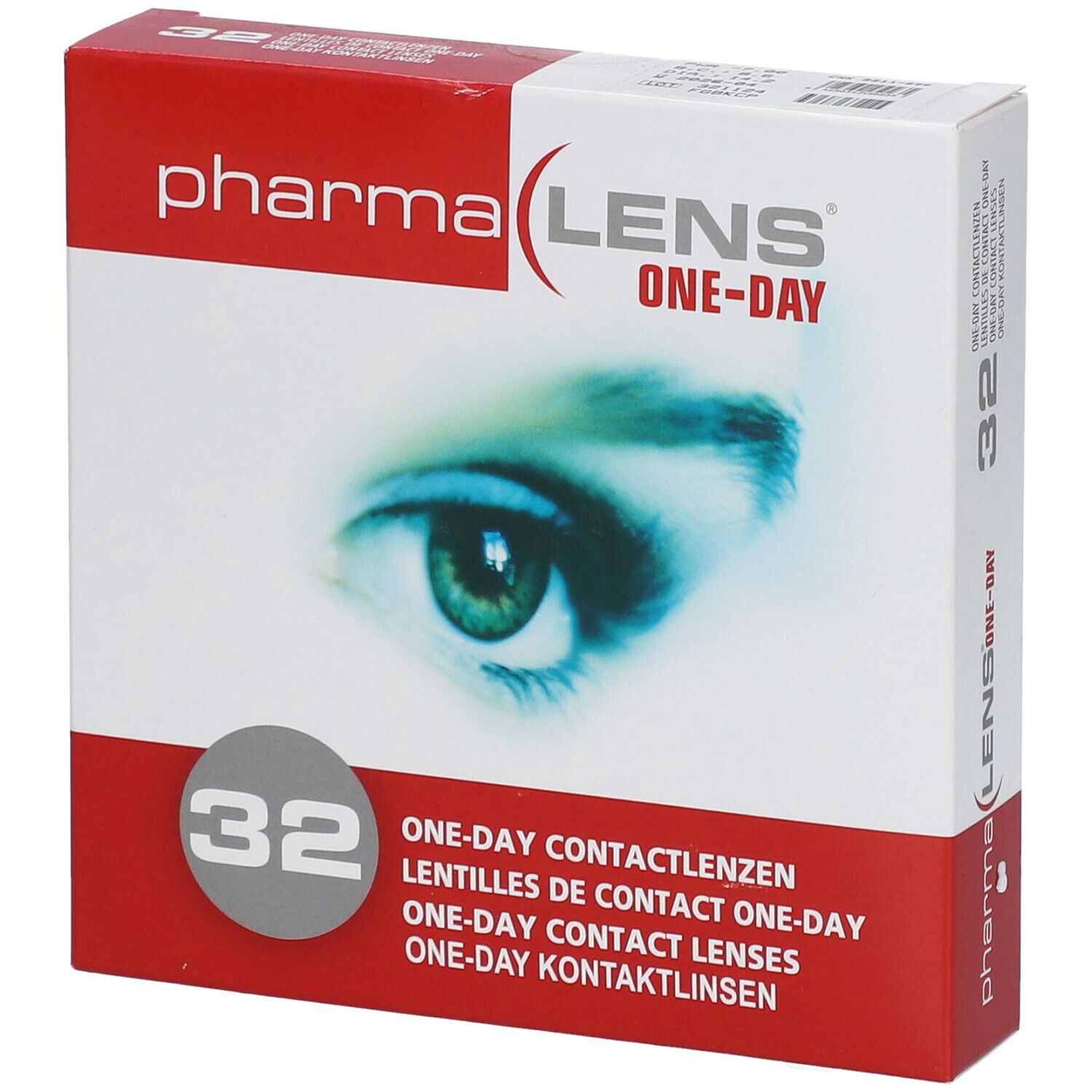 pharmaLENS® One-Day Lentilles -7.00