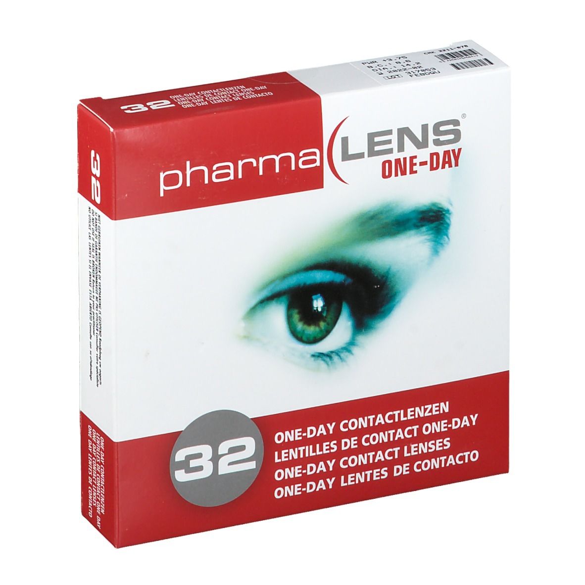 PharmaLens lentilles (jour/24 heurs) (Dioptrie: +3.75)