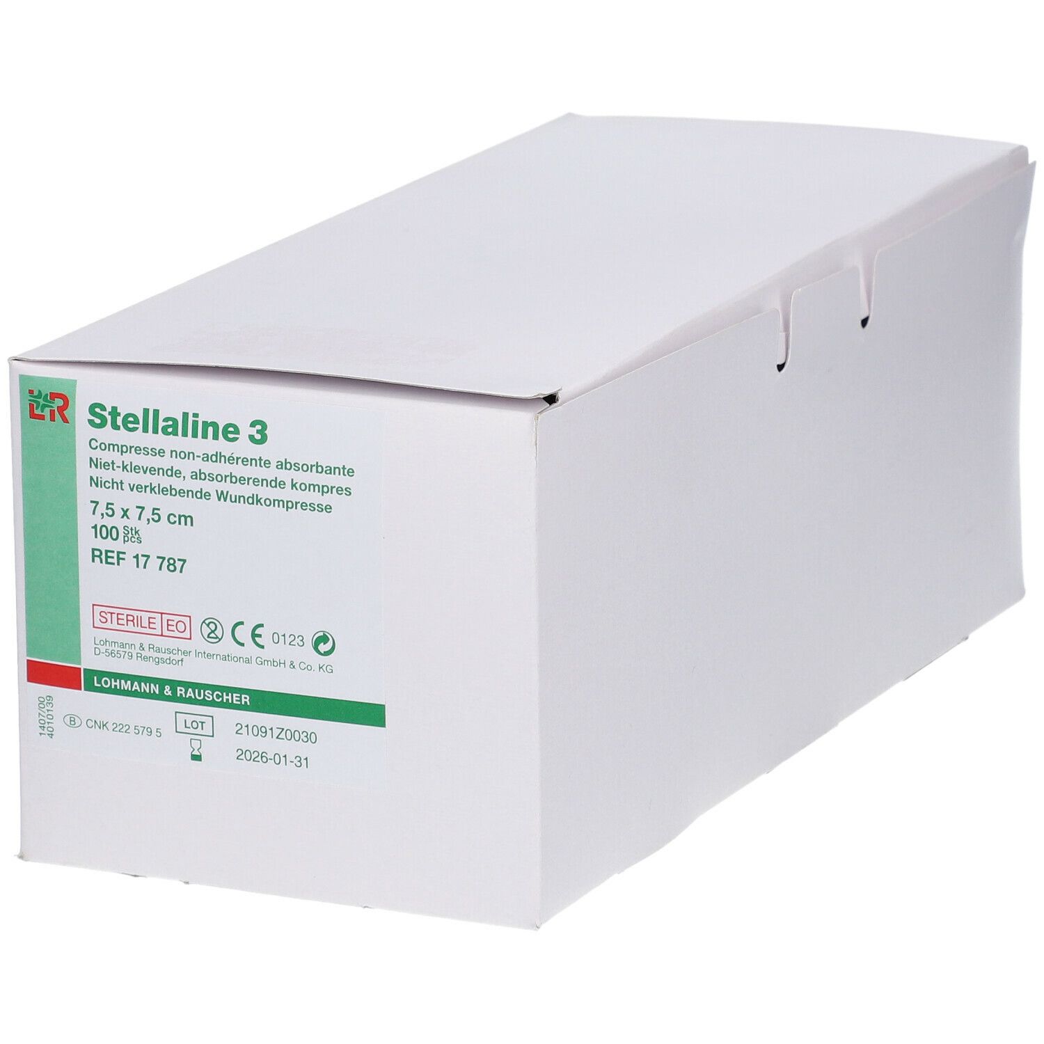 Stellaline 3 Sterile 7.5cm x 7.5cm