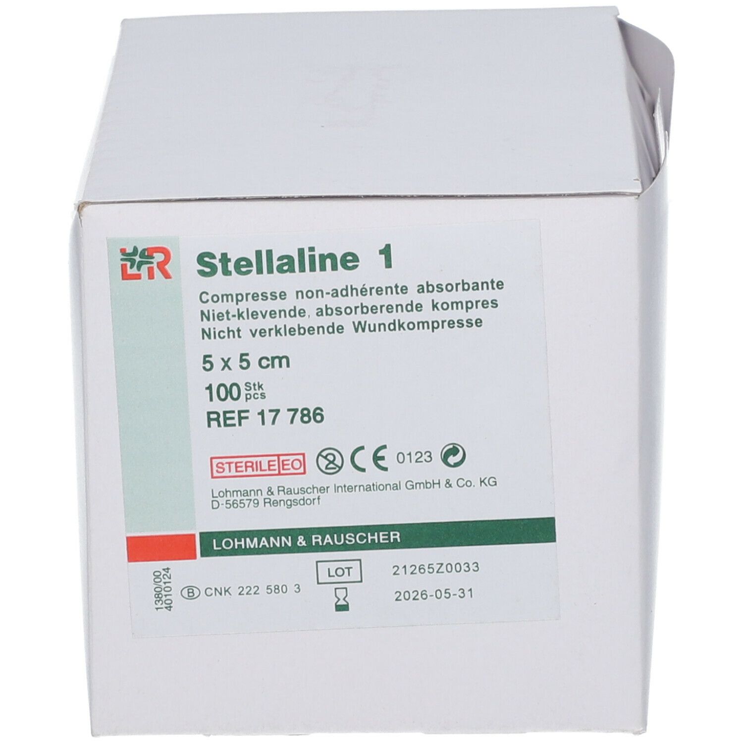 Stellaline 1 Sterile 5cm x 5cm