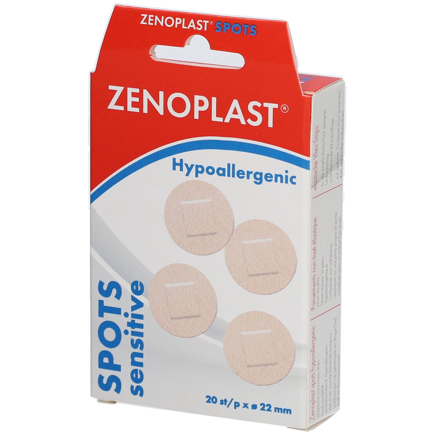 Zenospot Pansement Sensitive 22mm 20 pansements