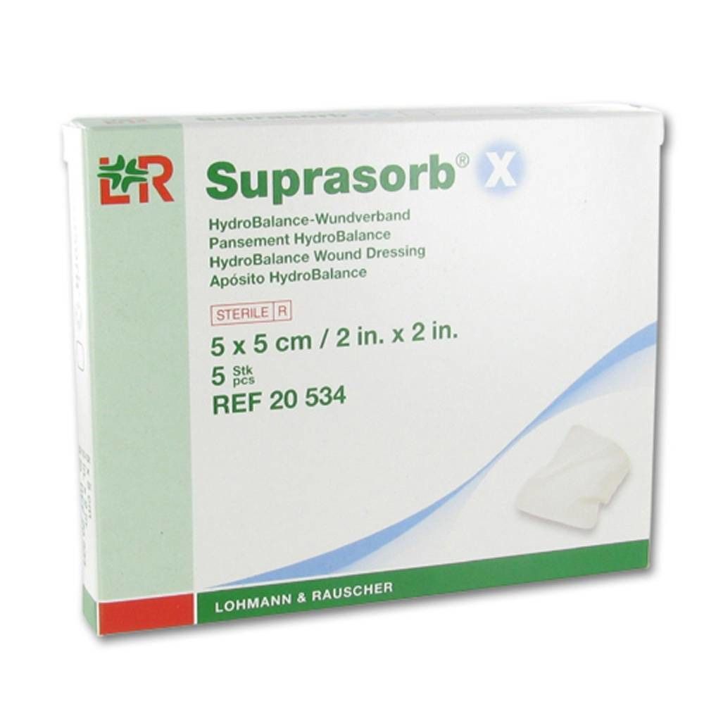 Suprasorb X KP Cellulose Sterile 5cm x 5cm