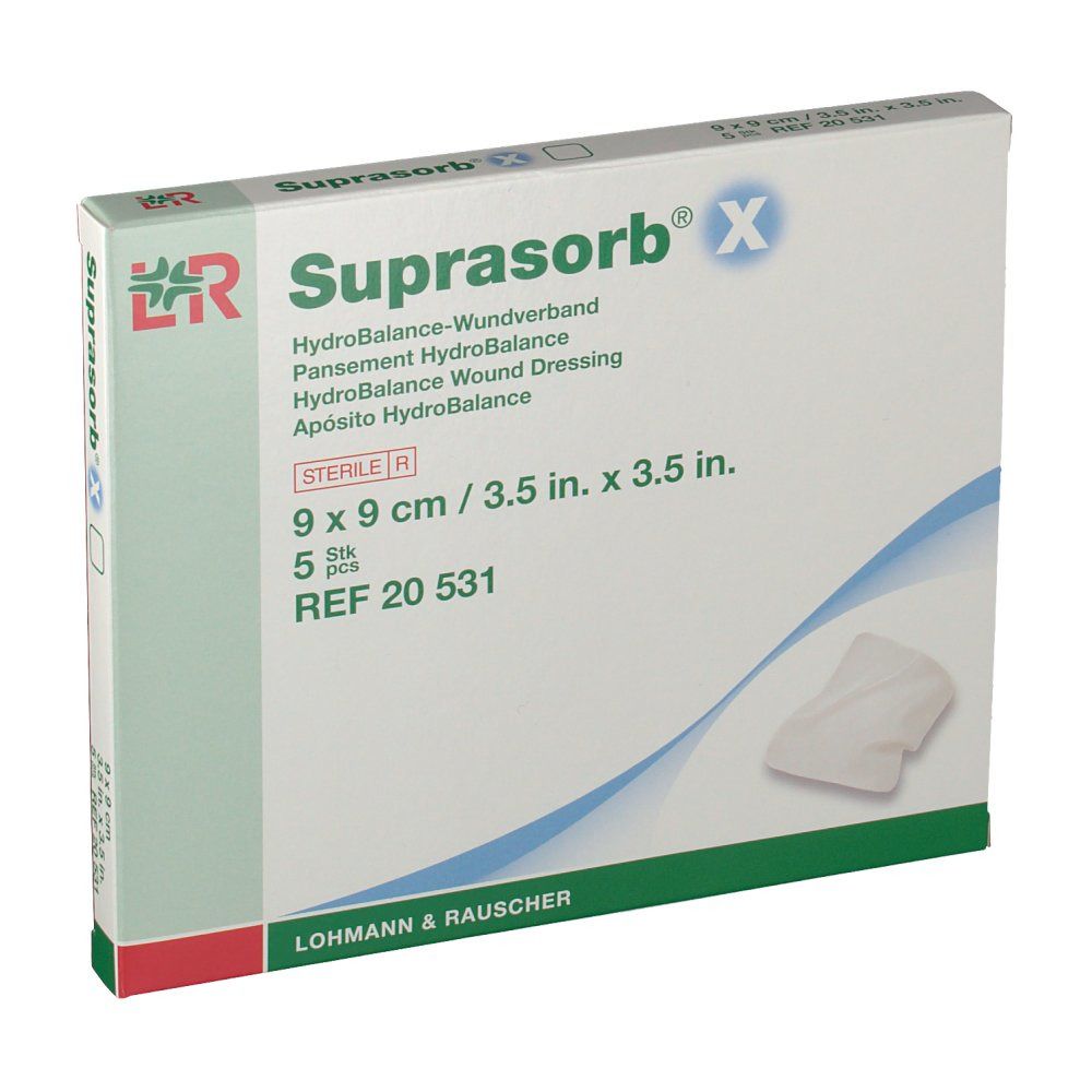 Suprasorb X Pansement Cellulose 9cm x 9cm