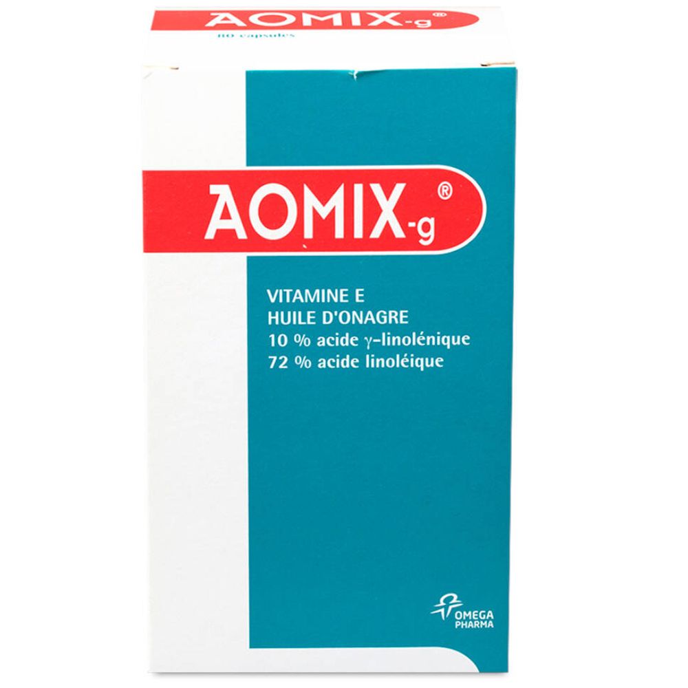 Aomix-g® Vitamine E et Huile d'Onagre