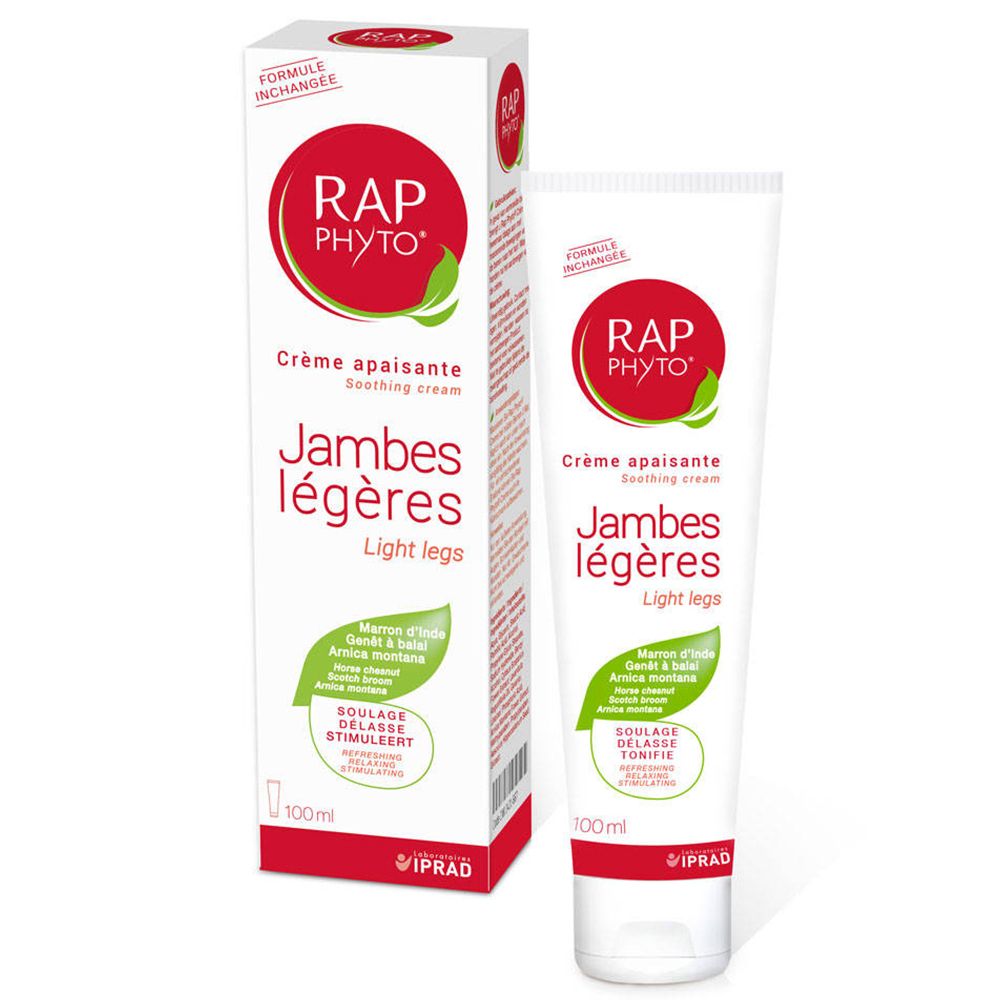 LABORATOIRES IPRAD SANTE RAP Phyto® Crème apaisante Jambes légères