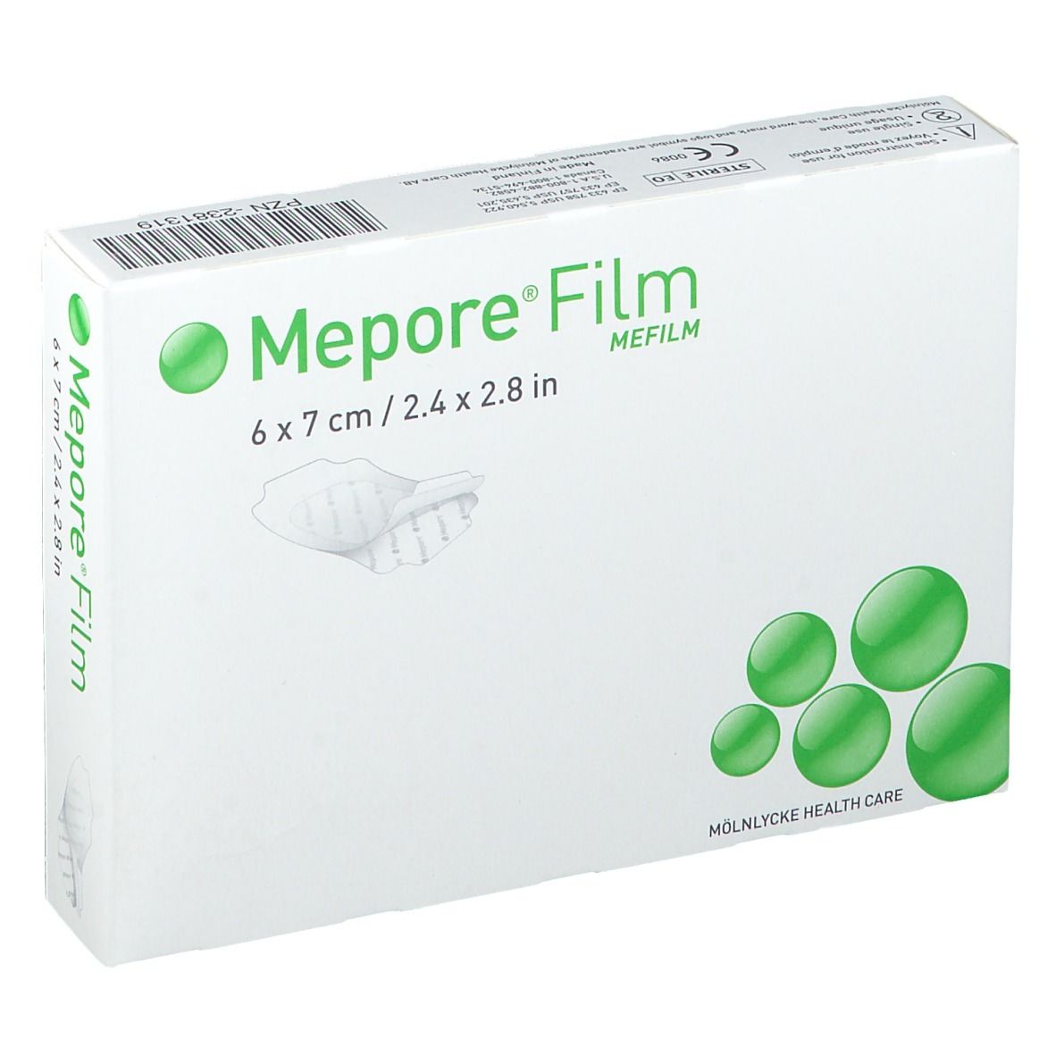 Mepore® Film Star 6 x 7 cm